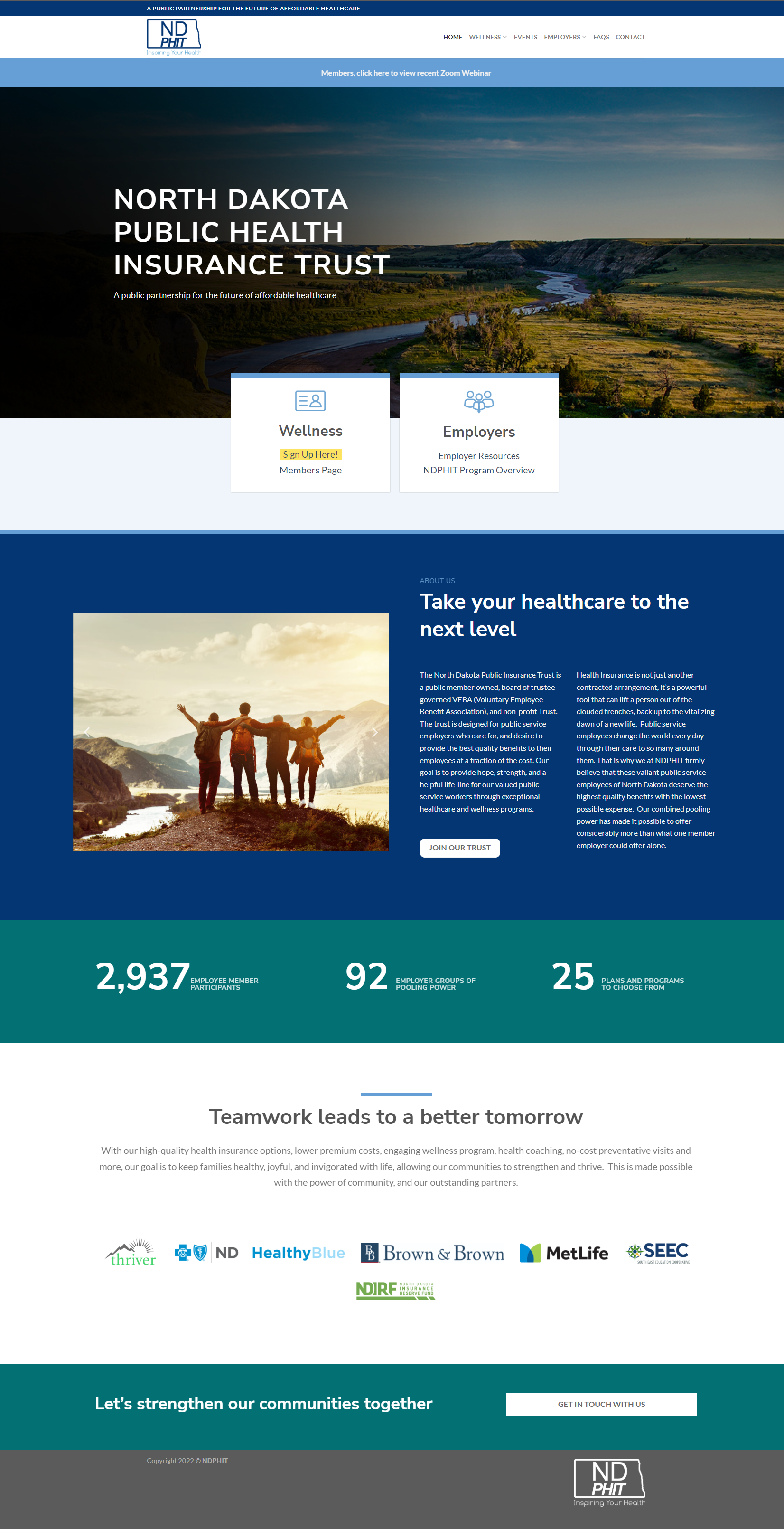 private school website preview
